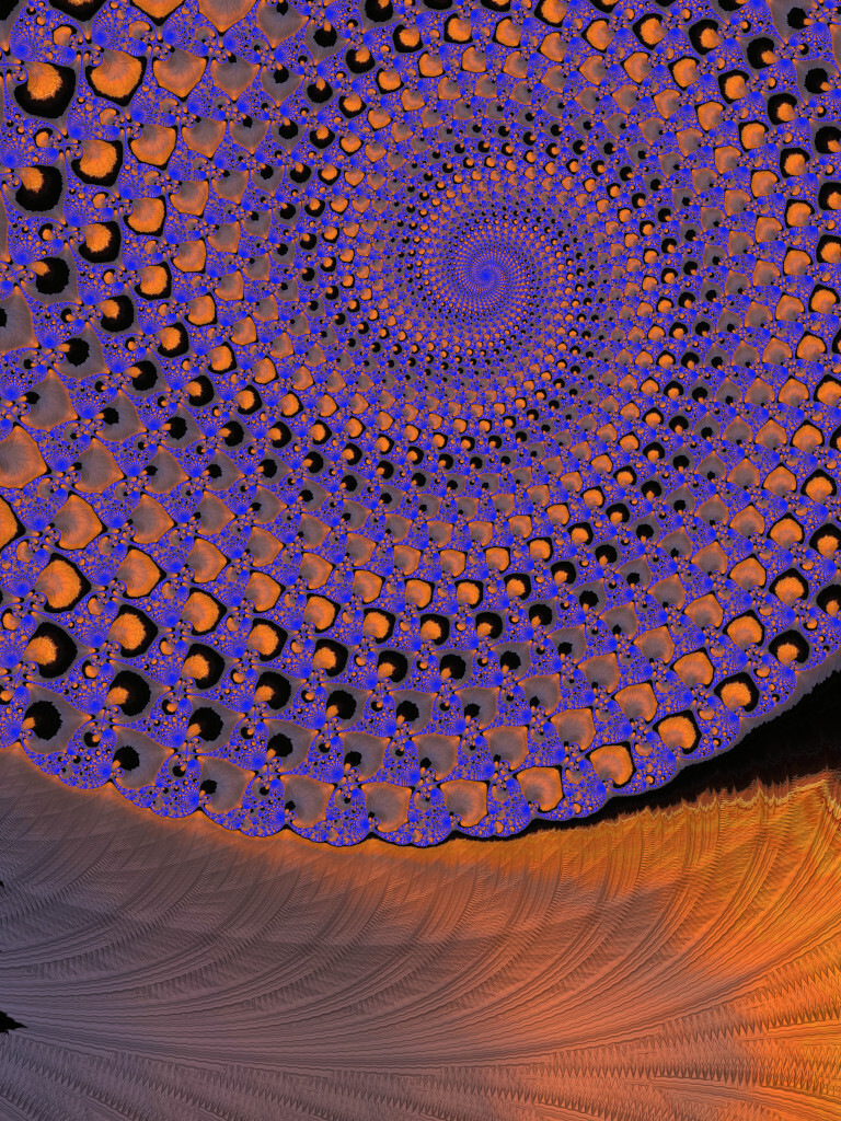 Colours Out Spirals In